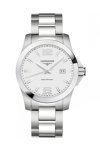 LONGINES Conquest Silver Stainless Steel Bracelet