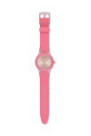 SWATCH Sistem Cali Automatic Pink Silicone Strap
