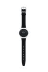 SWATCH Skinalliage Black Combined Materials  Strap