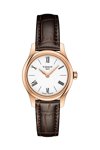 TISSOT T-Classic Tradition Brown Combined Materials Strap