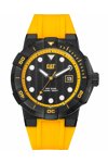 CATERPILLAR Shock Diver Yellow Silicone Strap