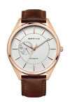 BERING Automatic Brown Leather Strap
