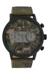 OOZOO Timepieces Camo Leather Strap