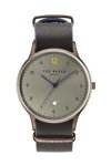 TED BAKER Ethan Brown Leather Strap