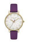 TED BAKER Kate Purple Leather Strap