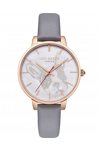 TED BAKER Kate Grey Leather Strap