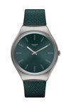 SWATCH Skinpetrol Green Leather Strap