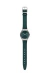 SWATCH Skinpetrol Green Leather Strap