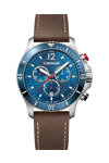WENGER Seaforce Chronograph Brown Leather Strap