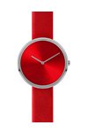 Jacques LEMANS Design Collection Red Leather Strap