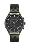 KENNETH COLE Gents Chronograph Green Stainless Steel Bracelet