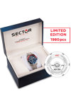 SECTOR 450 Automatic Silver Stainless Steel Bracelet Limited Edition