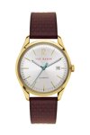 TED BAKER Daquir Automatic Brown  Leather Strap