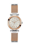 GUESS Collection Ladies Two Tone Stainless Steel Bracelet