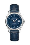 HAMILTON Jazzmaster Viewmatic Automatic Blue Leather Strap