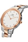 DANIEL WELLINGTON Iconic Link Crystals Two Tone Stainless Steel Bracelet 28mm