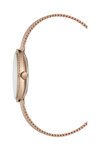 KENNETH COLE Ladies Crystals Rose Gold Stainless Steel Bracelet