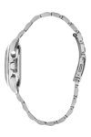BEVERLY HILLS POLO CLUB Ladies Dual Time Silver Stainless Steel Bracelet