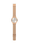 SWATCH Contrasted Simplicity Rose Gold Stainless Steel Bracelet