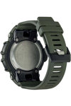 CASIO G-SHOCK Smartwatch Dual Time Chronograph Green Rubber Strap