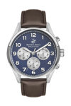 BEVERLY HILLS POLO CLUB Brown Leather Strap