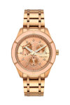 BREEZE Colorista Crystals Rose Gold Stainless Steel Bracelet