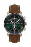 ZEPPELIN Night Cruise Chronograph Brown Leather Strap