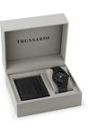 TRUSSARDI Brink Black Metallic Bracelet Gift Set