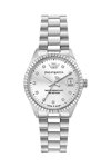 PHILIP WATCH Caribe Urban Crystals Silver Stainless Steel Bracelet