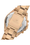 BEVERLY HILLS POLO CLUB Dual Time Rose Gold Stainless Steel Bracelet