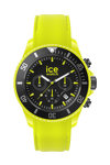 ICE WATCH Chrono with Yellow Silicone Strap (L)