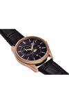 ORIENT Contemporary Sun and Moon Automatic Black Leather Strap