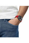 TISSOT T-Sport Sideral S Automatic Red Rubber Strap