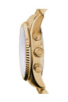 MICHAEL KORS Lexington Chronograph Gold Stainless Steel Bracelet
