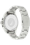 NAUTICA Clearwater Beach Silver Stainless Steel Bracelet Gift Set