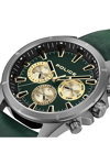POLICE Malawi Green Leather Strap