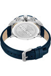 POLICE Huntley Blue Leather Strap