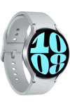 Samsung Galaxy Watch 6 44mm Silver with Grey Silicone Strap
