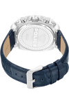 POLICE Norwood Dual Time Blue Leather Strap