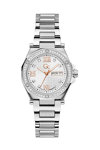 GUESS Collection Legacy Crystals Silver Stainless Steel Bracelet