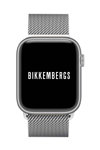 BIKKEMBERGS Small Smartwatch Silver Metallic Bracelet
