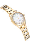 JCOU Serenity Crystals Gold Stainless Steel Bracelet