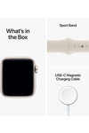 Apple Watch SE GPS 40mm with Starlight Sport Band - S/M