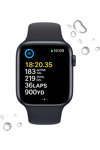 Apple Watch SE GPS 44mm with Midnight Sport Band - M/L
