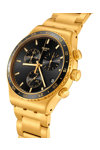 SWATCH In The Black Chronograph Gold Stainless Steel Bracelet