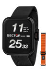 SECTOR S03 Pro Light Smartwatch Black Stainless Steel Bracelet Gift Set