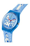 SWATCH Simpsons Tidings of Joy Two Tone Silicone Strap