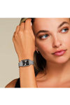 ROSEFIELD The Octagon Silver Stainless Steel Bracelet
