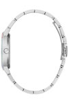 GUESS Three Of Hearts Crystals Silver Stainless Steel Bracelet