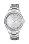 CITIZEN Eco-Drive Crystals Silver Stainless Steel Bracelet